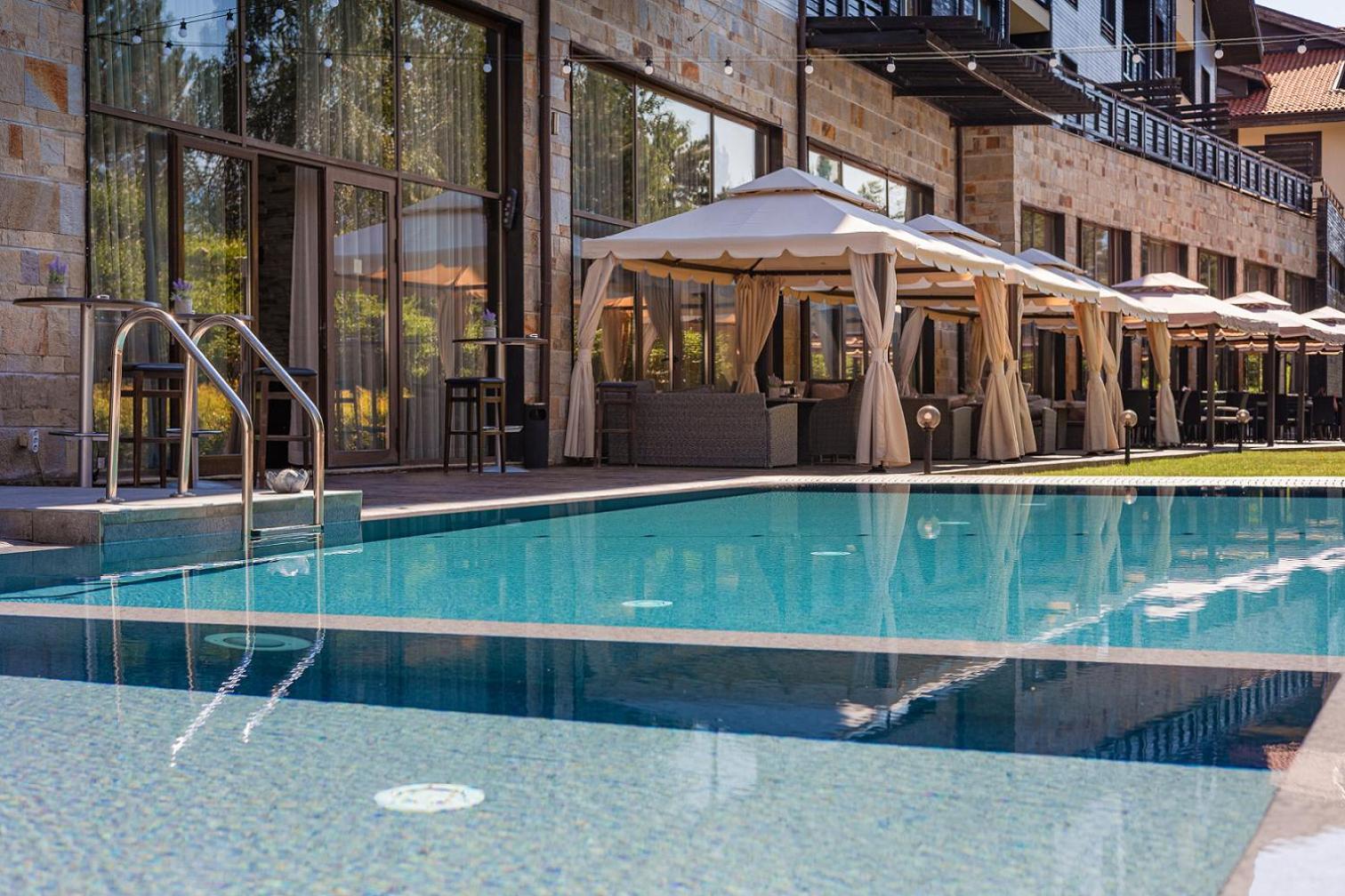 Pirin Bliss Apartment Ski, Spa And Relax At Terra Complex ราซล็อก ภายนอก รูปภาพ